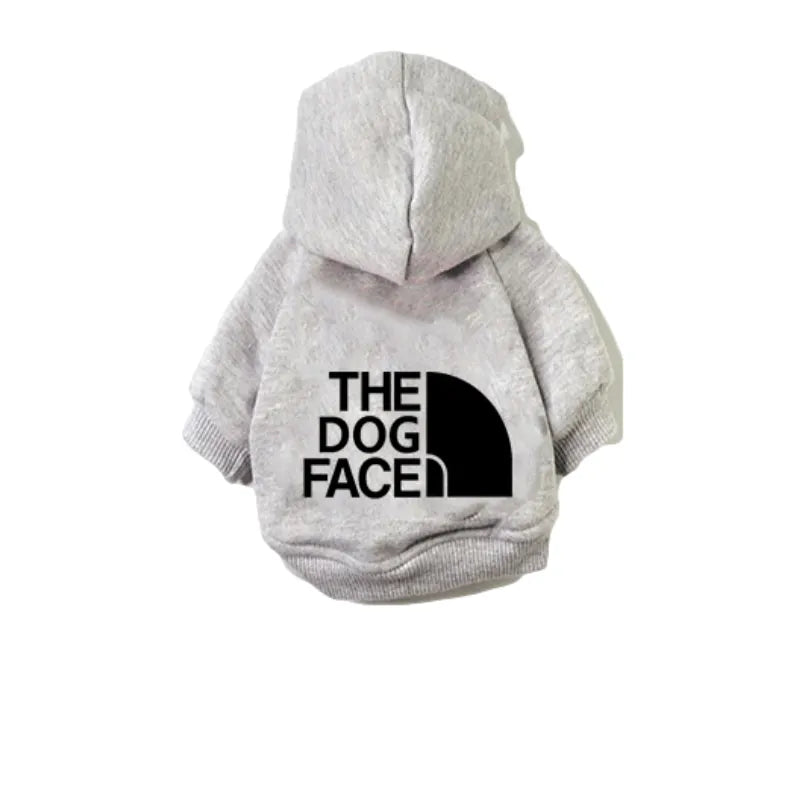 The Dog Face Dog Hoodie (GRAY)